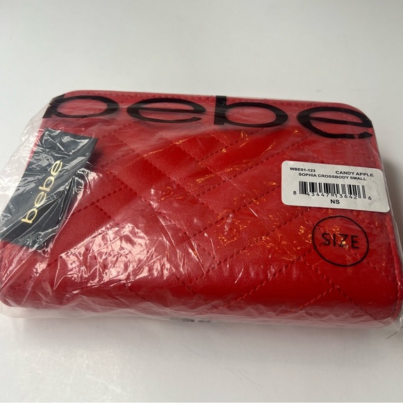 BEBE CANDY APPLE SOPHIA SMALL CROSSBODY/ SHOULDER BAG | NEW/NWT!!♥️♥️ - Picture 12 of 12